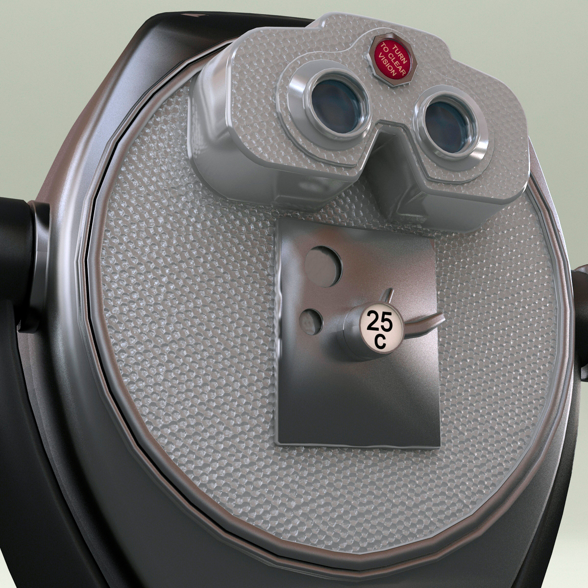 3d coin operated telescope