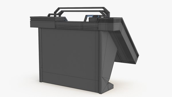 Sci Fi Control Panel Table3Dモデル - TurboSquid 2028333