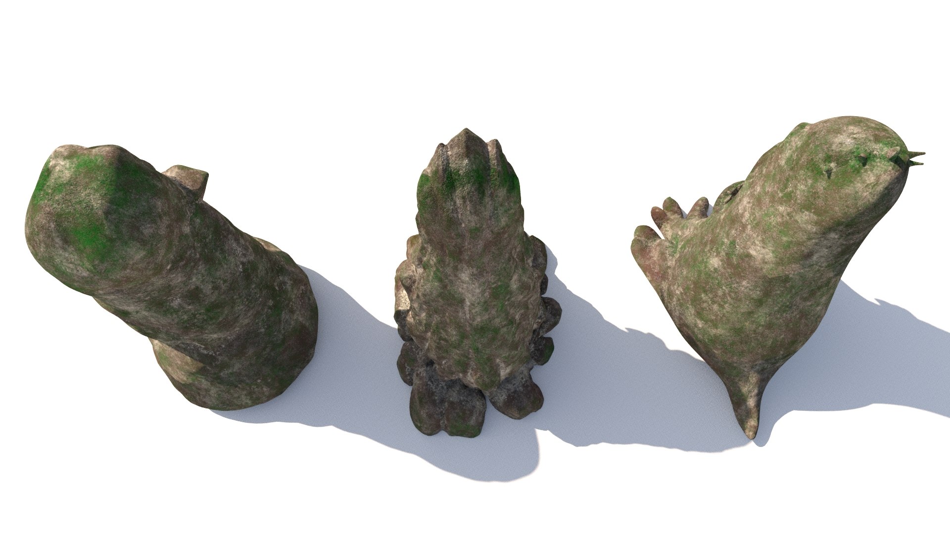 3D stone totems shaped like monsters https://p.turbosquid.com/ts-thumb/dX/l6tiVn/HQ/10006/jpg/1759015766/1920x1080/fit_q87/9ec732a5c36af89f07a522a815a971cbcae849c9/10006.jpg