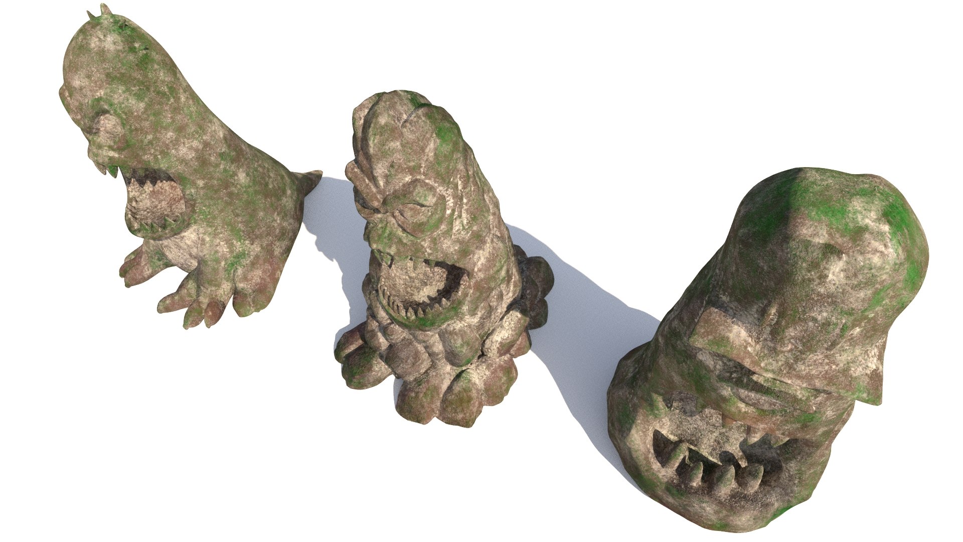 3D stone totems shaped like monsters https://p.turbosquid.com/ts-thumb/dX/l6tiVn/LN/10003/jpg/1759015765/1920x1080/fit_q87/84ee5e6863c4c3f681f607130298e5a38565a1ab/10003.jpg