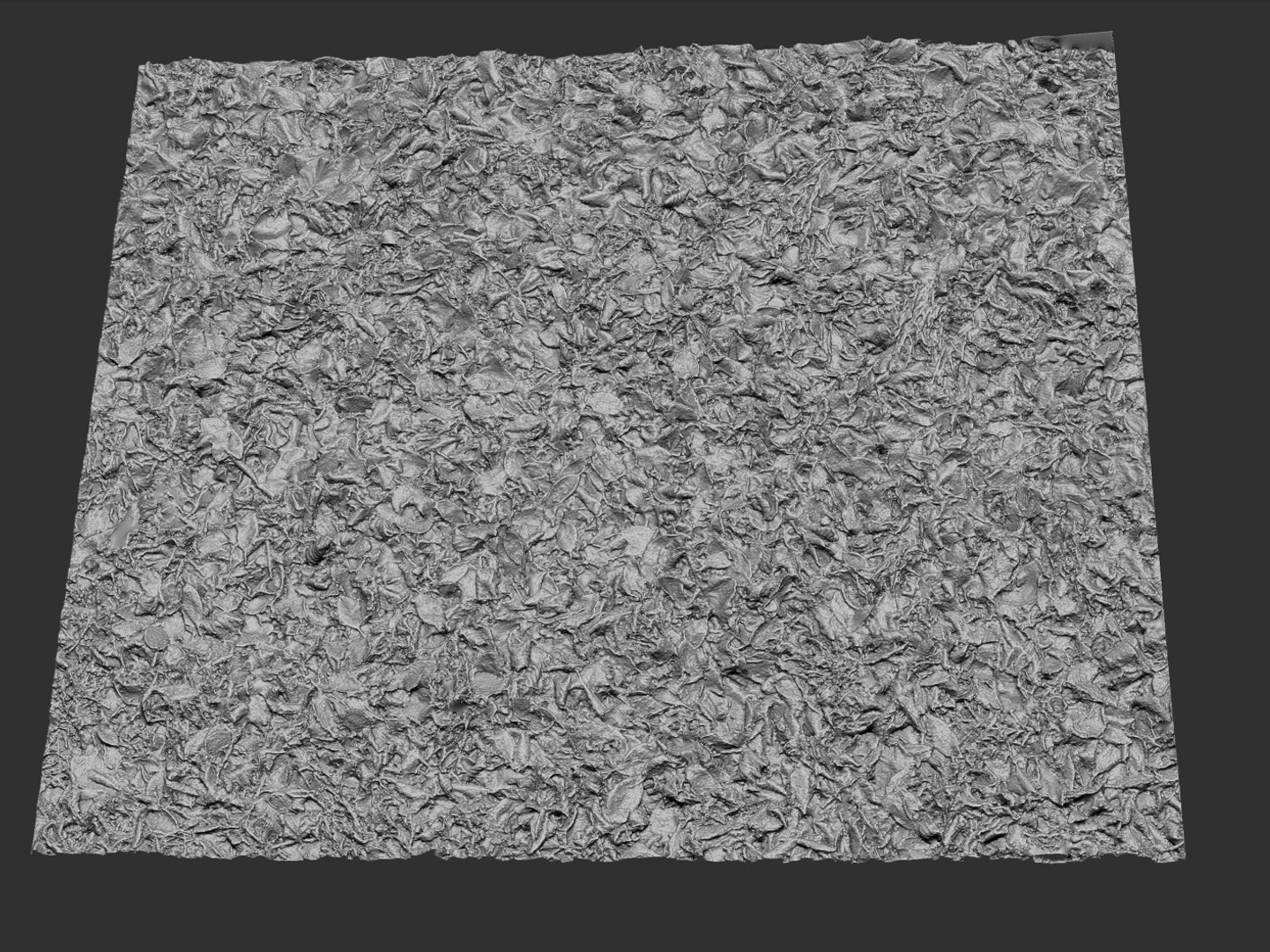 Obj Frozen Grass Lawn 16k