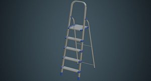 step ladder 4a 3D model