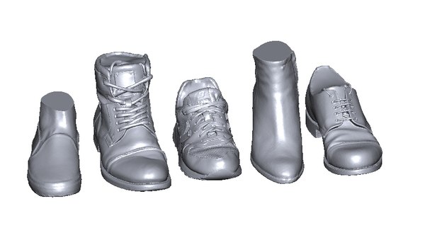 scan shoes 3D model