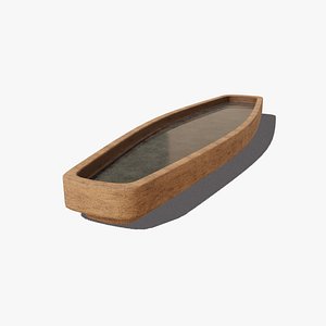 3D Organic Ceramic Tray
