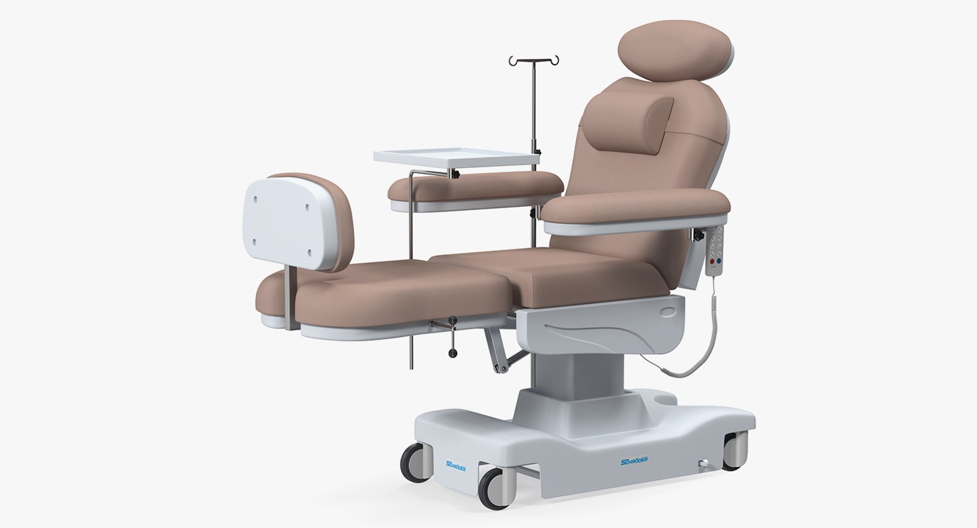 Electronic Dialysis Chemotherapy Chair 3D model preview