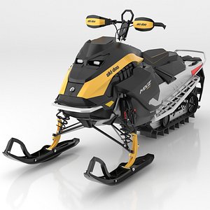 New 2026 Snowmobile Ski-Doo MXZ Neo  3D Model 3D