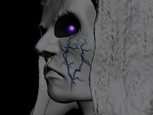 zombie head 3d model