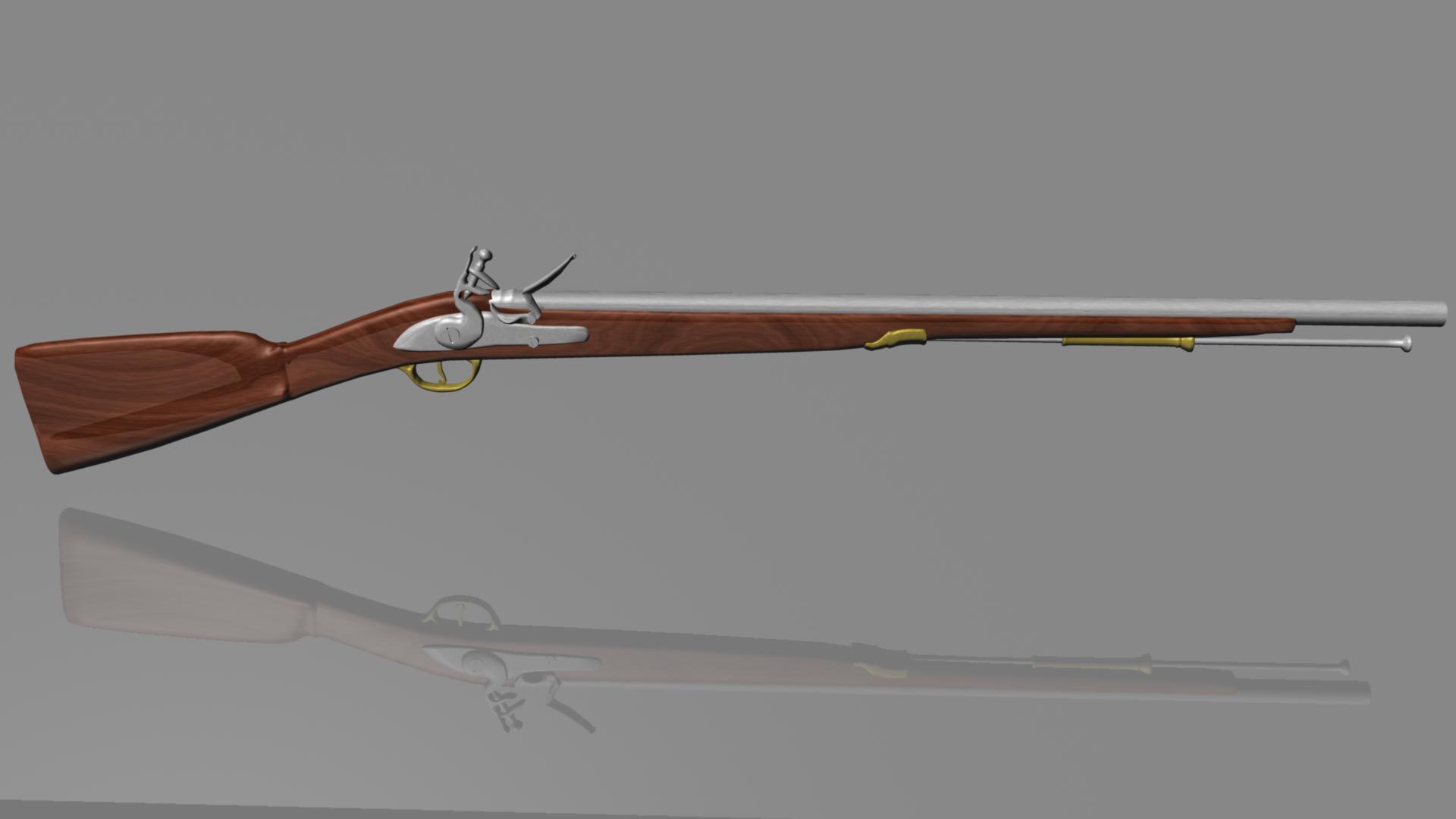 Dxf Brown Bess Musket