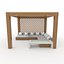 Poolside Cabana 12 3D model