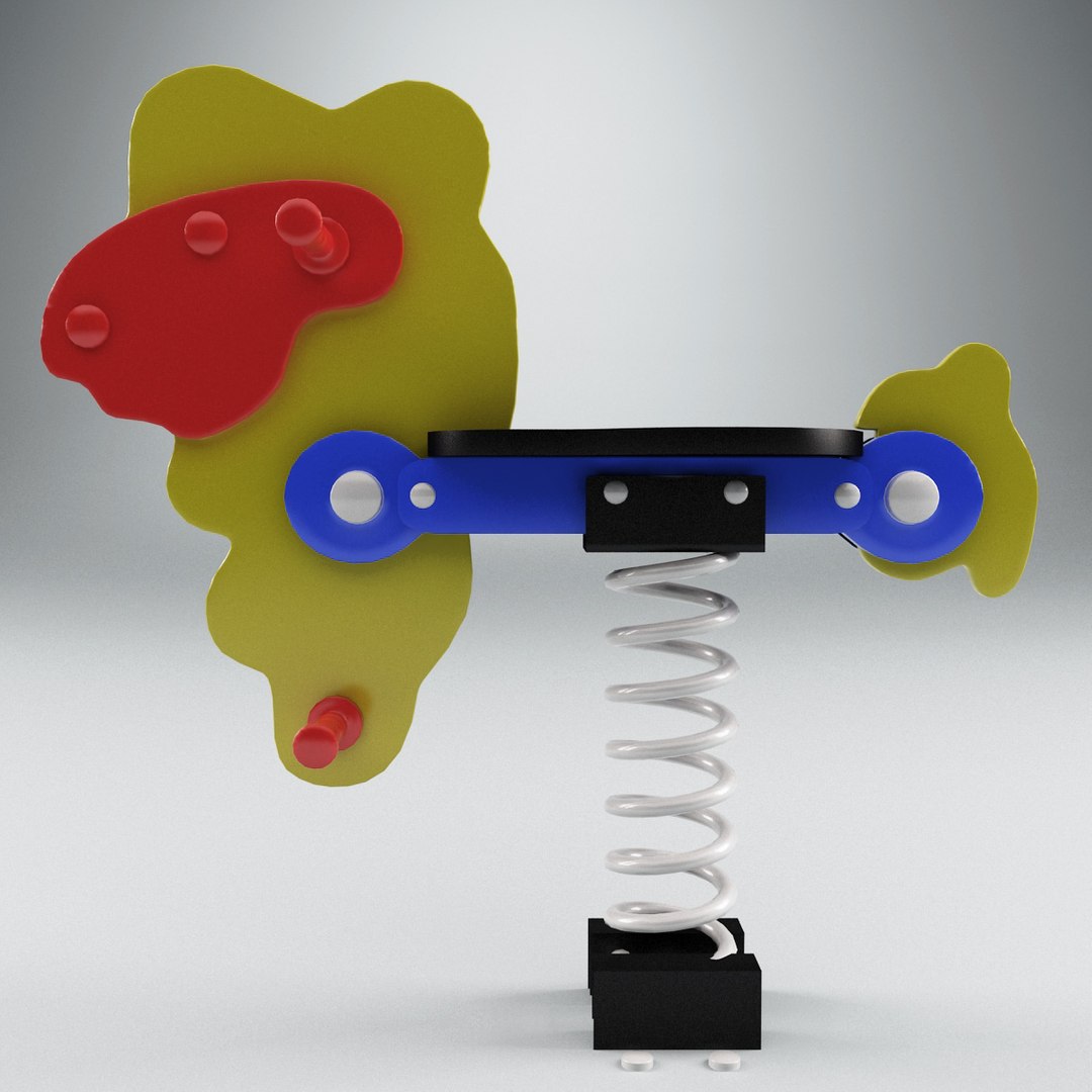 3d model spring swings v3