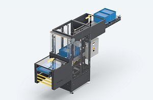 3D Tray Lift Elevator with Conveyor - Automated Tray Lift Elevator with Conveyor System
