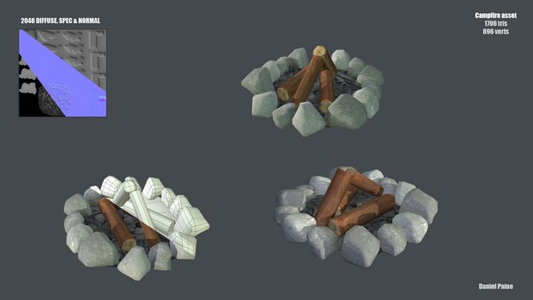 Campfire 3D Models for Download | TurboSquid