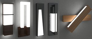 wall sconces lights 3D model