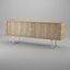 Tablero lateral de credenza CH825 - Patas de acero - Hans J. Wegner