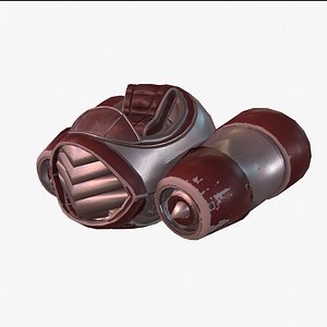 space spaceship ship 3D model