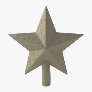 christmas star 3D model