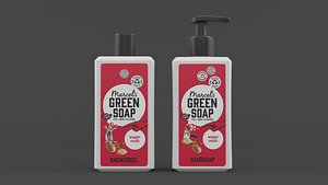 3D model Green Soap