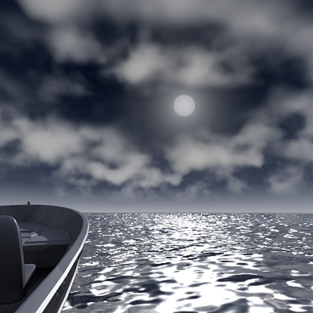 Max Ocean Night Scene