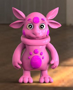 3D monster character