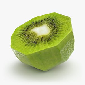 3D model Half A Peeled Kiwi 1