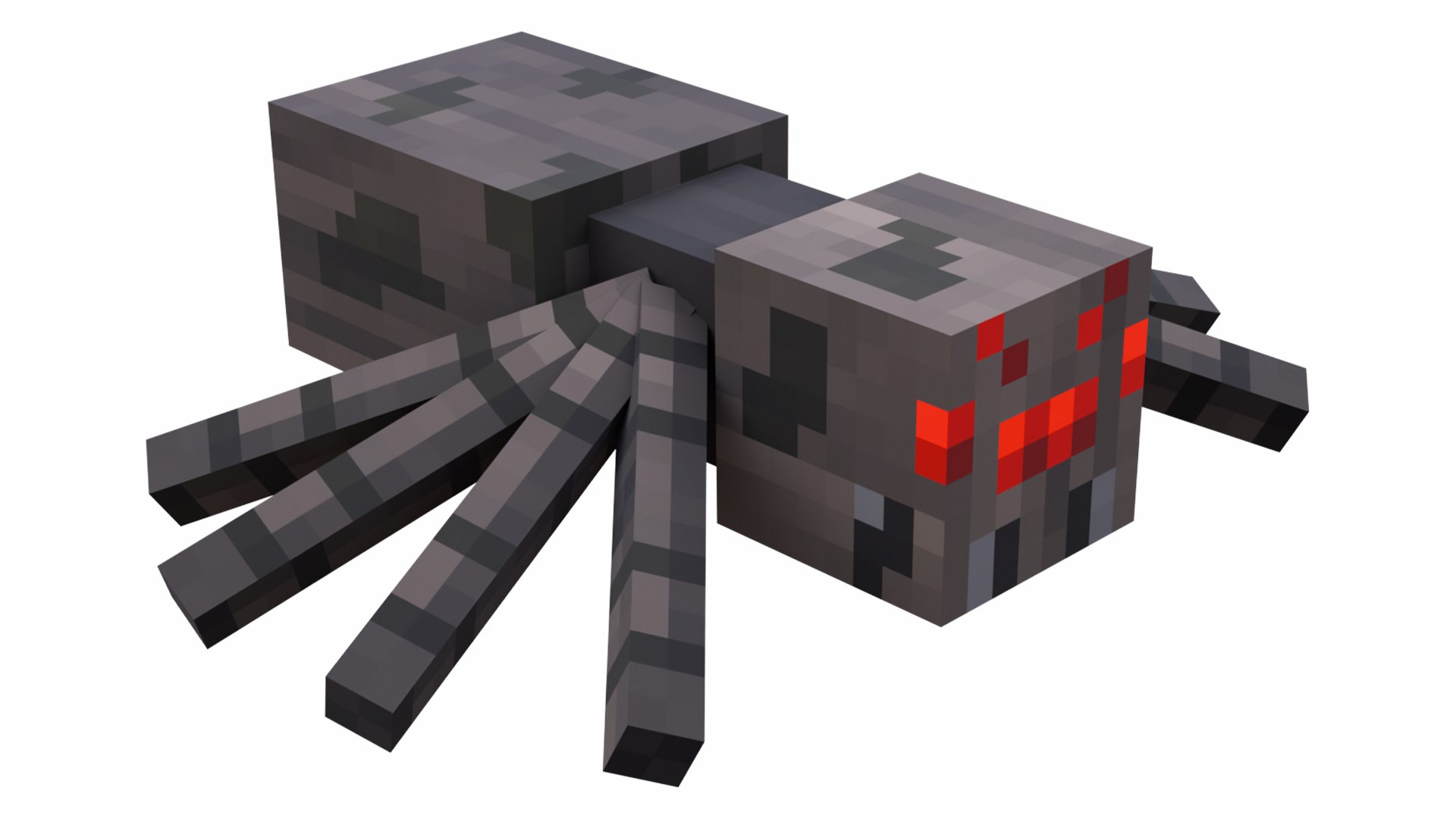 3D Minecraft Spider Rigged 3D Model Game Ready 4K PBR model https://p.turbosquid.com/ts-thumb/dY/jz1Rqn/IY/spider_6/png/1786274761/1920x1080/fit_q87/70a6caf0089c932d9b81993343b0ea71682425c2/spider_6.jpg