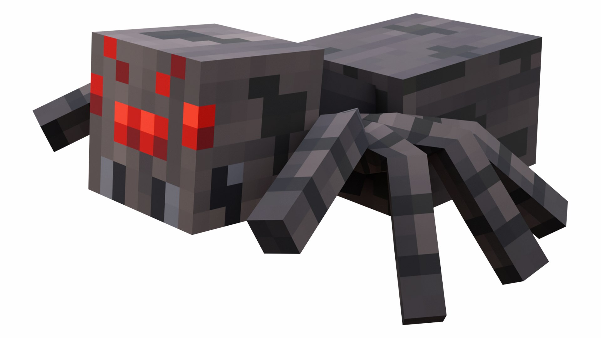 3D Minecraft Spider Rigged 3D Model Game Ready 4K PBR model https://p.turbosquid.com/ts-thumb/dY/jz1Rqn/qN/spider_1/png/1786274761/1920x1080/fit_q87/c9e4e538d41a6380212c0d6c3e7060d5c128c2f8/spider_1.jpg