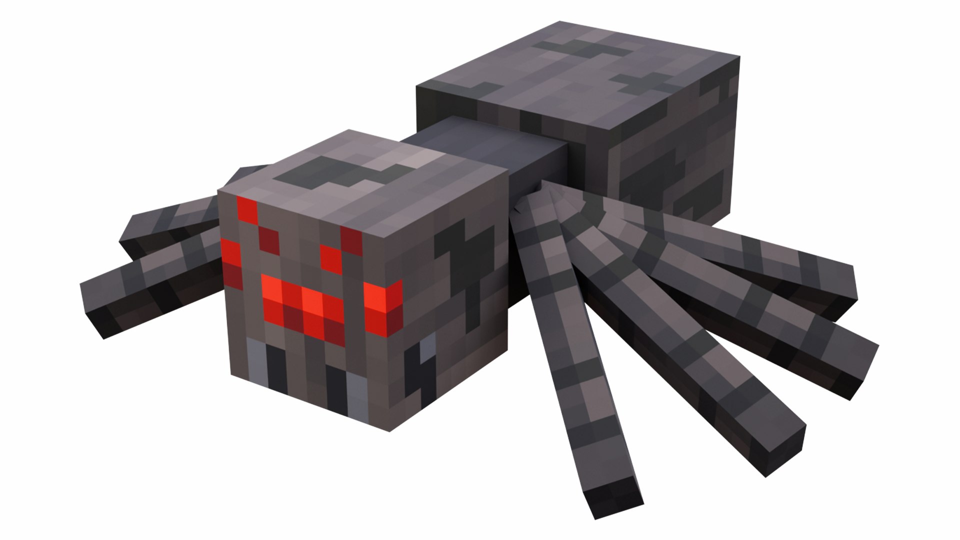 3D Minecraft Spider Rigged 3D Model Game Ready 4K PBR model https://p.turbosquid.com/ts-thumb/dY/jz1Rqn/uo/spider_4/png/1786274763/1920x1080/fit_q87/30f7d0f32ff8373137ce022a13b450a923d179ca/spider_4.jpg
