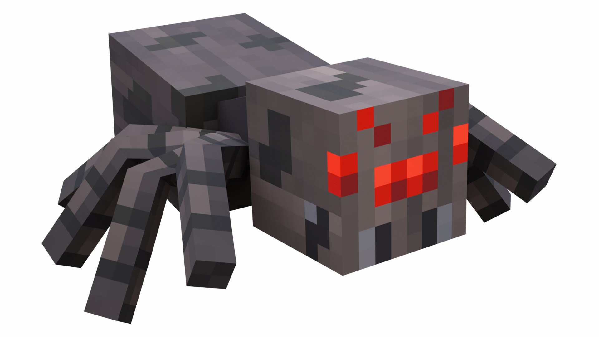 3D Minecraft Spider Rigged 3D Model Game Ready 4K PBR model https://p.turbosquid.com/ts-thumb/dY/jz1Rqn/vE/spider_2/png/1786274762/1920x1080/fit_q87/685b849252ecb19fddd80c3dc46bdfedc0410d6c/spider_2.jpg