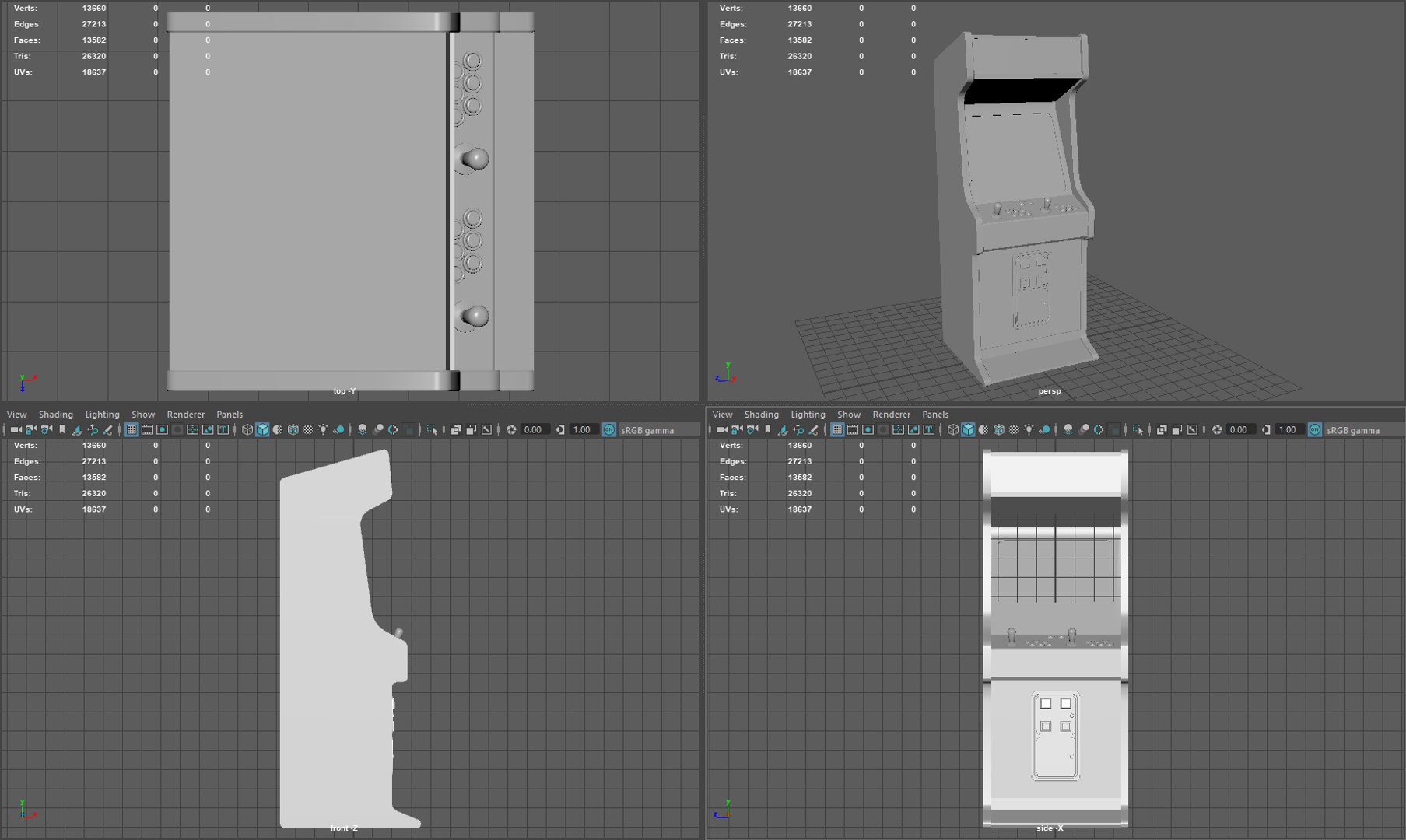 Arcade Machine 3D - TurboSquid 1698737