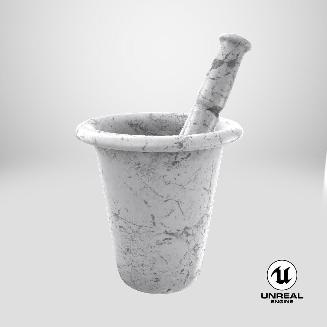 mortar pestle 3D model https://p.turbosquid.com/ts-thumb/dY/wUHjYQ/Rb/stemcell_unreal_render/png/1711567032/1920x1080/fit_q87/6f99ea9d0aae8a8a23e563fbf350e7e17e9190b8/stemcell_unreal_render.jpg