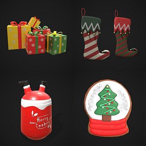 Christmas Prop Mix Eleven 3D model