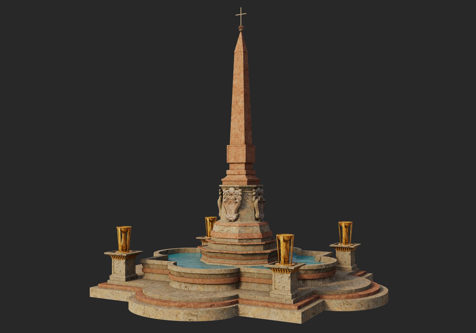 3D Ancient Fountain Obelisk model https://p.turbosquid.com/ts-thumb/dY/zK2Nfn/6Z/square4/jpg/1745521237/1920x1080/fit_q87/f6c383dc82740e4040a977fca8b4acb2ab1ee2c8/square4.jpg