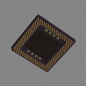 CPU Chip(4 side polygon pin type)