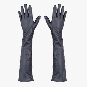 Long Leather Gloves Remastered