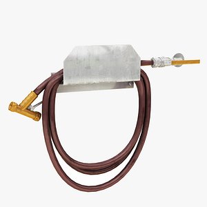 3D model Industrial Hose Nozzle Valve