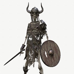 3D model Undead Warrior