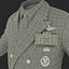 3d model admiral uniform
