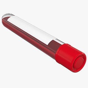 Blood Test Tube Sample