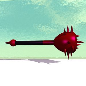 Spiked Blood Mace