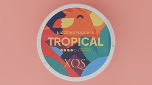 3D XQS Tropical Snus Can