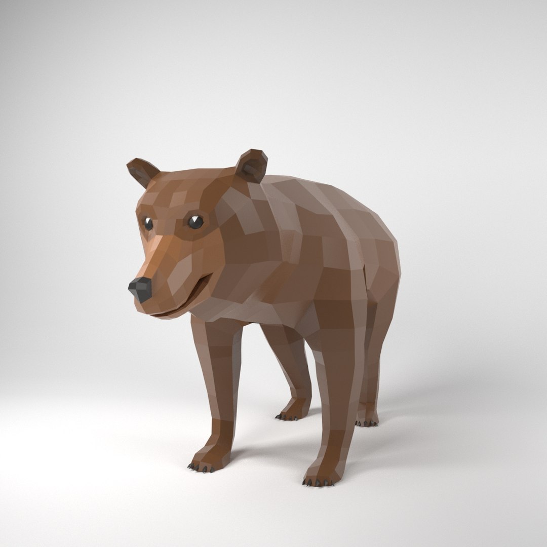 3D Bear Animation Model - TurboSquid 1340932