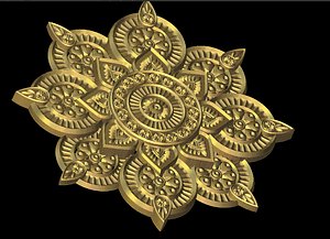 3D stl cnc model