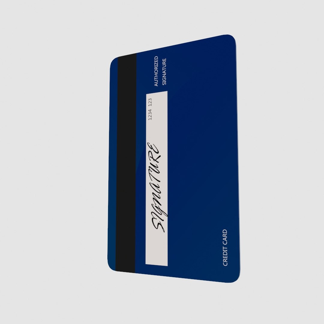 3D credit card https://p.turbosquid.com/ts-thumb/dZ/RYDoBB/QkxUyxgL/creditcard_002/jpg/1525075750/1920x1080/fit_q87/28aafaff26018c68d60db157854b052e3803db80/creditcard_002.jpg