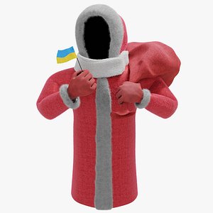 incognito xmas character 3D model