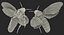 deaths head hawkmoth fur 3d max