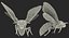 deaths head hawkmoth fur 3d max