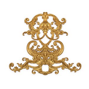 Classic decor ornament carved 63 3D