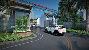 3D CLUSTER MICHELIA CHAMPAKA