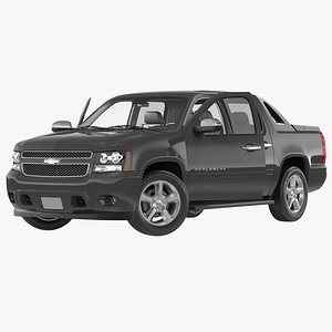 Chevrolet Avalanche 2015 Rigged 3D Model