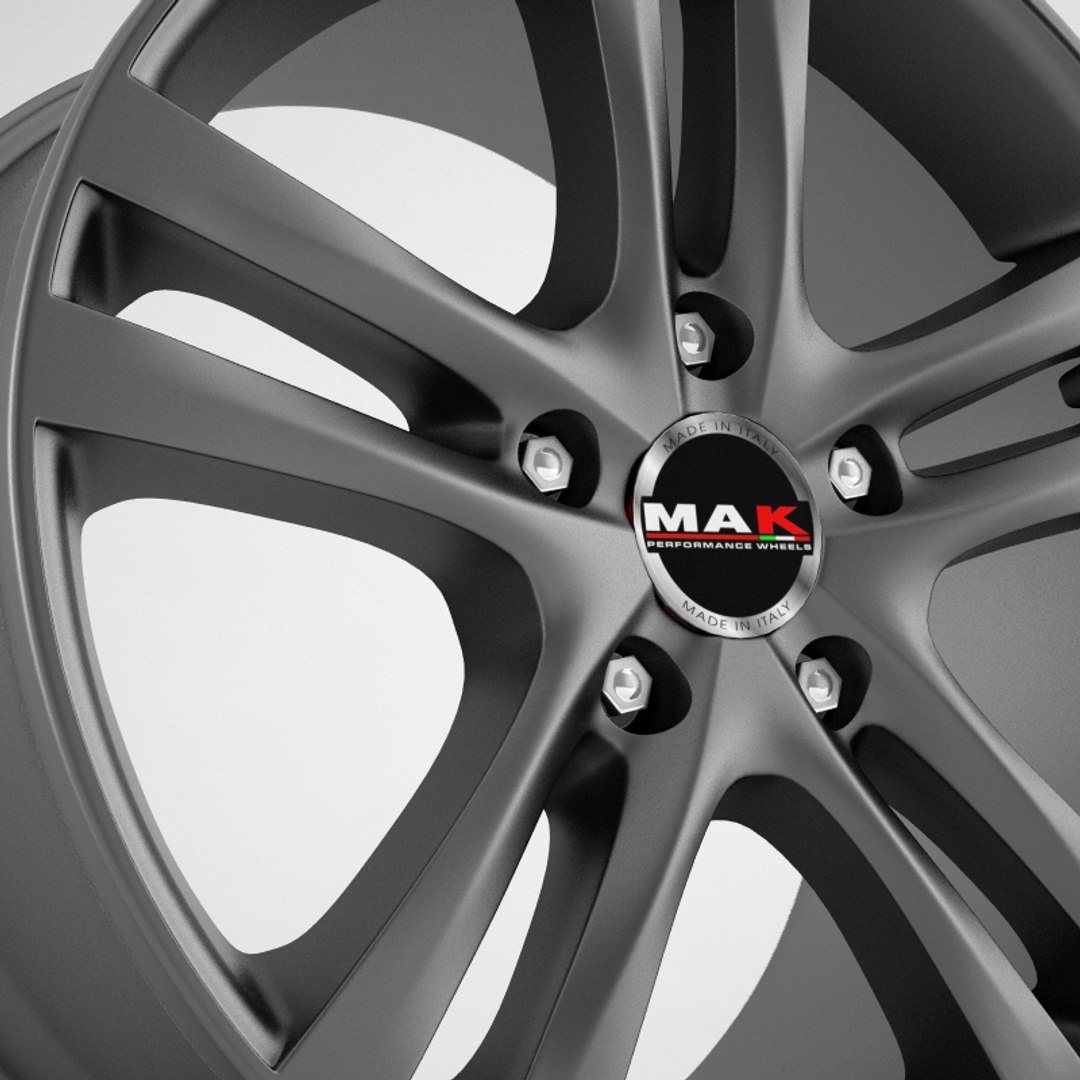 3d Mak Venti Zenith Rims Model
